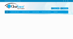 Desktop Screenshot of clearvisioneyecenters.com