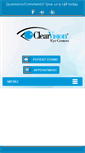 Mobile Screenshot of clearvisioneyecenters.com